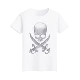 Punk Skull Hip Hop Rhinestone T-shirt