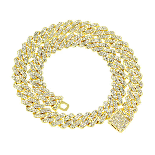 Iced Out Hip Hop Cuban Link Chain