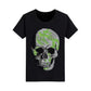 Rocker Skull Rhinestone T-shirt