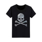 Pirates Skull With Crossbones Rhinestone T-shirt