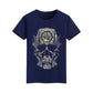 Signature Skull Graphic Rhinestone T-shirt