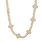 Iced Out Hip Hop Brass Bling Miami Cuban Chain