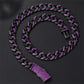 Rapper Charm Dual Shaded Cuban Chain