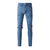 Men's Streetwear Ripped Biker Denim Jeans