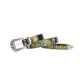 Distressed Multi Shaded Cross Rhinestone Belt